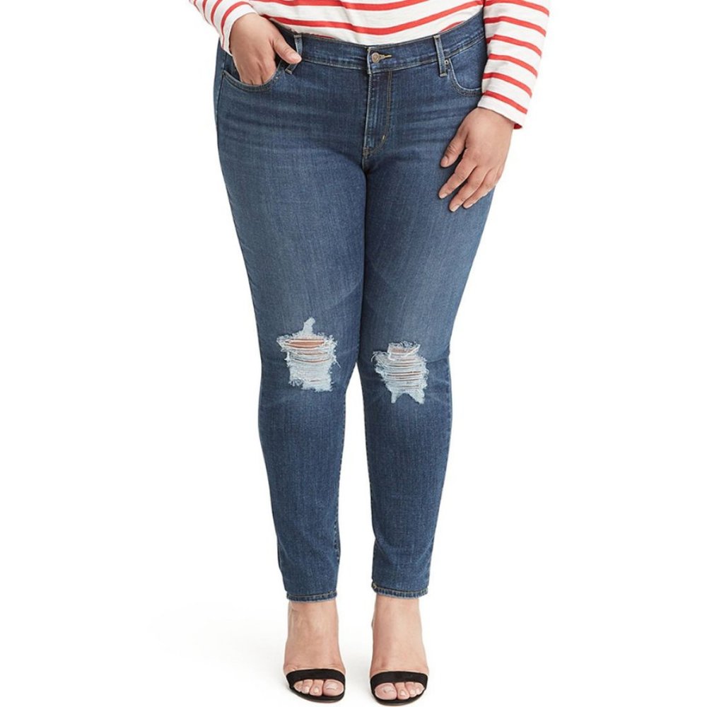 Levi's® Women's Plus Size 711™ Mid-Rise Skinny Jeans #P012